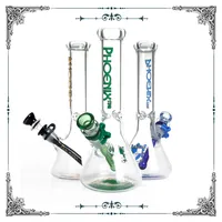 2017 New phoenix glass beaker bottom bongs bong 10&quot; hookahs Rasta heady waterpipes 18.8mm joint ( Phx 001) bongs glass pipes free shipping