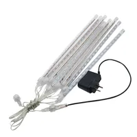 8pcs/set LED Meteor Shower Rain Light Tubes 100-240V EU/US Plug Christmas Outdoor Lights 30cm/50cm Waterproof Party Fairy Led Light