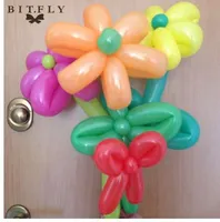 100 teile / los Latex Ballons Langer Baloon Modellierung Tier Geburtstagsfeier Hochzeit Weihnachtsdekoration Ballon Kinder Aufblasbares Spielzeug