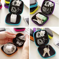 Zipper Bag Mobile Phone Charger Protection Bag Mobile Hard Disk Case U Disk  Data Cable Headphone Min Storage Pocket Pouch