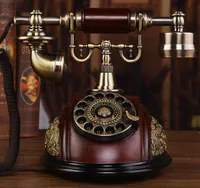 Antieke Telefoon Machine Europese Klassieke Oude Amerikaanse Creatieve Vaste Huishoudelijke Vast-Lijn Craft Retro Office Landline