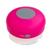 Frei senden DHL-BTS-06 Wasserdichte Lautsprecher Subwoofer Bluetooth Lautsprecher Stereo Dusche Wireless Mini mit Sauger Musik-Audioempfänger Telefonanruf