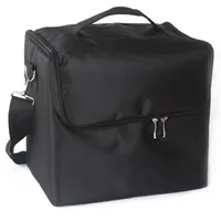Borse trucco professionale panno Cosmetic Bag spalla Portable compone il sacchetto Neceser organizzatore Trousse