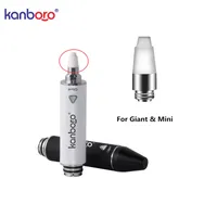 Original Kanboro Giant Mini Coils Replacement Ceramic Nozzle Heating Coil Drip Tip Head Core for Giant Dab Rig Enail Wax Oil Vaporizer Kit
