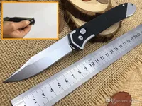 Hotsale Automatic Tactical knife SOG blade knife outdoor portable folding knifes 440C 59HRC Carbon Fiber Handle camping Knives G707