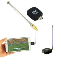 MINI MICRO USB DVB-T Digital ANTENNA MOBILE TV TUNER Ricevitore per Android 4.0-5.0 Nuovo