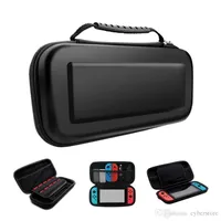 Toppsäljare Portable Eva Storage Bag Cover Fodral för Nintendo Switch Carry Wase NS NX Console Protective Hard Shell Controller Travel