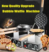 envío de la nueva calidad Actualiza burbuja huevo Wafflera 110v y 220v eléctrico huevo Puff Máquina de Hong Kong Eggette