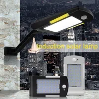 54LEDs 600LM Solar Lamp Waterproof Adjustable Motion Sensor LED Lights 3 Modes Solar Garden Outdoor Wall Light