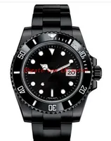 2020 luxe en céramique noire concepteur Bezel automatique Mens mécanique en acier inoxydable Mouvement Montre Homme Sport Montre Haute Qualité Watch 40mm
