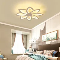 モダンなLEDの天井ライトベビールームライト子供用ルーム子供男の子女の子寝室照明ホワイトピンクスターシーリングランプ
