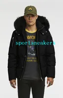 inverno frio @sportsneakers Mens para baixo casacos 3/4 3T jaqueta com capuz com peles de raposa branca ou preta colarinho 925silver tesoura no braço dunjacka