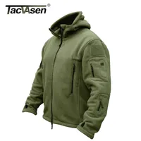 Tacvasen зимняя военная флисовая куртка теплые мужчины тактическая куртка термальные дышащие мужские куртки с капюшоном и пальто верхней одежды