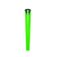 Barattolo di stash tubo doob di plastica tabacco da 115 mm contenitore di erbe per caricamento per cartone rotolare pillola pre -rotolo preroll luminoso baglio