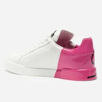 뜨거운 판매 - URY 가죽 PORTOFINO SNEAKERS 브랜드 디자이너 신발 패션 높은 품질 남자 신발 크기 38-44 모델 HZH5