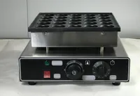 Free shipping 2 pcs/lots Electric 25 holes Mini Dutch Pancakes Maker Poffertjes grill Pancake Machine