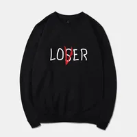 Pennywise Loser Club Sweats Sweatshirts Sweatshirts Automne Hip Hop Print Sweat à capuche Sweat-shirt Stephen King It Tracksuit