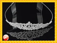 2022 Skromne Akcesoria Bridal Headpieces Ślubny Tiaras Designer Dorosłych Junior Girls Tiaras na Prom Party