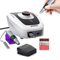 35000/20000 RPM Electric Nail Drill Machine Apparatus for Manicure Pedicure with Cutter Drill