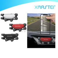Air Ven Gravity Telescopic Car Phone Holder voor iPhone 11 Pro Max XR Samsung Note 10 Auto-klemgreep Mount met retail-pakket XMaster