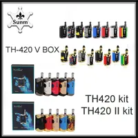 2019 Kangvape TH420 V Box Mini Box Mod TH-420 ii kit fit 510 thread Vape Pen 650mAh 800mAh Voltage Voltage Battery vs Magic 710 novo UNI