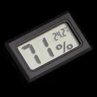 Mini LCD Digital Thermometer Hygrometer Temperature Convenient Temperature Sensor Humidity Meter Gauge Instruments Aquatic