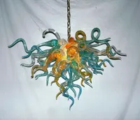 Indoor Luminaire Bedroom Lighting Hand Blown Murano Glass Pendant Lamp Chihuly Style Chandelier Wholesale Cheap Price