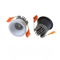 高品質5W穂軸調光可能な小型LEDダウンライトミニLEDスポットライトLED天井灯ホワイトボディ/ブラックボディ