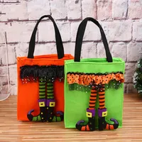 Cadeau enfant sacs non-tissés Fairy Candy Bag Portable Durable Sacs à main Fit Christams Halloween Décorations Nouvelle Arrivée 6 5 mg E1
