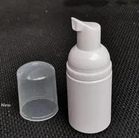 30 ml kunststof zeepdispenser fles duidelijke witte schuim hand pomp fles zeep mousses vloeibare dispenser schuimende flessen 120pcs iia62