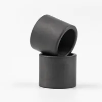SIC 뱅커 삽입 실리콘 카바이드 세라믹 그릇 25mm 평평한 상단 석영 뱅거를위한 맞춤형 흡연 보울 검은 색
