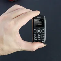 Freigeschaltete niedliche Mini-Kfz-Schlüsselmodell-Handys Dual SIM-Karte Magic Voice Bluetooth Dialer MP3 One-Taste Aufnahme GSM Cartoon Mobiles Mobiltelefon