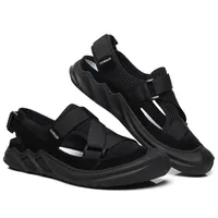 صندل الصندل الفقرة للأحذية الرياضية Hombre 2020 Sandel Mens Zandalias Ete Sandali Sandalsslippers عمل جلدي روماني هيرن دي