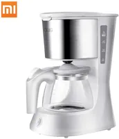 Draagbare Compacte Espresso Maker Witte elektrische koffiezetapparaat Huishoudelijke grote capaciteit Driptype koffiemachine van Mijia Youpin