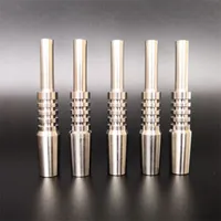 Ny design Titanium Nail Multi Size Sliver Color Titaniums Tips Of Smoking Accessories Snabbtillfarten 13BS E19