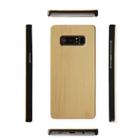 Samsung Galaxy Note 8 S8 S9 S10 Real Wooden Phone Coverカバー耐衝撃性Note 9 Free DHL