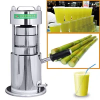 Máquina de suco de aço inoxidável mão manual de açúcar-cana-juicer máquina de frutas de frutas / laranja limão espremedor / juicer de frutas