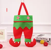 New Christmas Ornaments Weihnachten Rotweinflasche Bag Geschenk Candy Bag Elf Gift Bag Weihnachtsgeschenk opp box ems FREE