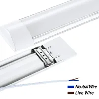 LED-Lampe integrierter Halterung Lampe LED Aufreinigungslampenstreifen lam p 40W-Leuchtstofflampen staub- feuchtigkeitsfest Leuchtstofflampen