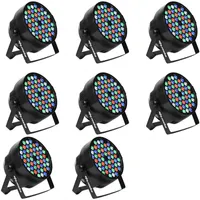 Yeni Sale 54x3w Su geçirmez Açık RGBW LED Par Işıklar IP65 DMX512 Profeesioal Sahne Disco DJ Ekipmanları