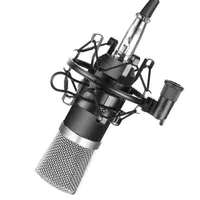 Microfono a condensatore cardioide set pacchetto kit microfono a doppia membrana capsula Studio Recording Broadcast indirizzato lateralmente Mike registrazione di trasmissioni in diretta
