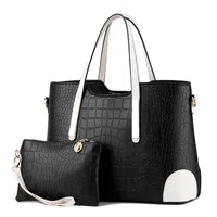 HBP Luxurys сумки женские сумки дизайнерские сумки кошельков набор 2 штуки сумка композитная муфта женское болса Феминина черный
