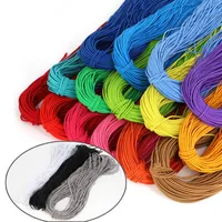 2.5mm Colorful High-Quality Round Elastic Band Round Elastic Rope Rubber Band String Cord Elastic Line DIY Sewing craft Jewelry gift