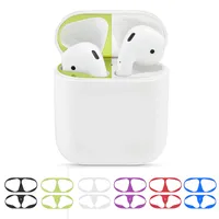 18K Gold Plating Dust Guard Dust-Proof Film Easy To Install For Apple Airpods Charging Case