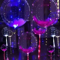 Bobo Balloon LED-strängljusbatteri drivs för julparty dekoration