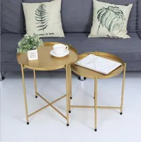 Stoccaggio del comodino Piccolo tavolino da tè soggiorno mobili divano lato diverse tabelle pieghevoli smontaggio di diverse famiglie
