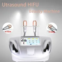Weihnachtsförderung V-max Hautstraffung Vmax HIFU Facelifting Faltenentfernung Super Ultraschall mit 2 Sonden Vmax Hifu Beauty Machine CE