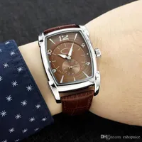 Top brand fashion men's watch leather strap casual male quartz watches for men christmas gift wristwatches mens montre de luxe dropshipping