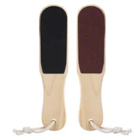2019 Pedicure Foot Rasp File Scrubber Hard Död Rough Dry Skin Callus Remover Wood Pedicure Tool