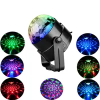 LED Stage Party Lights Disco Ball Strobe Light Sound Activated Laser Projector Effect Lamp med fjärrkontroll DJ Lighs för Home Parties DJ Bar